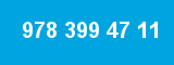 978 399 47 11